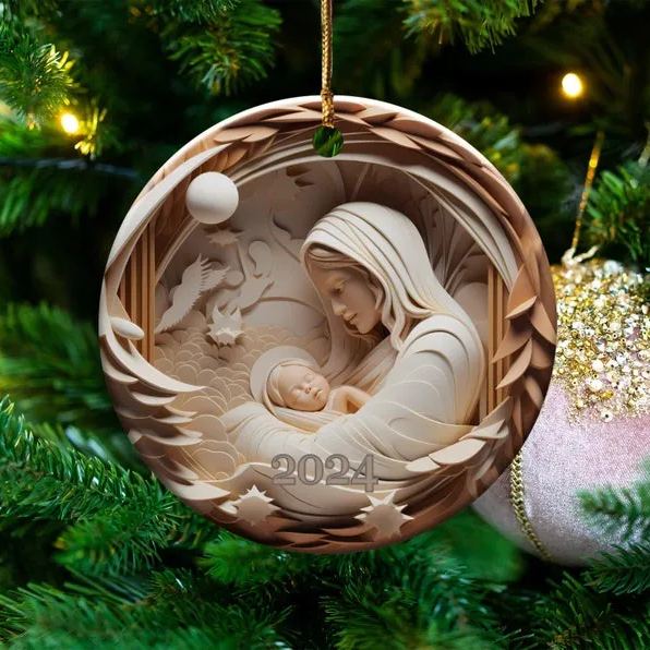 Nativity Christmas Ornament