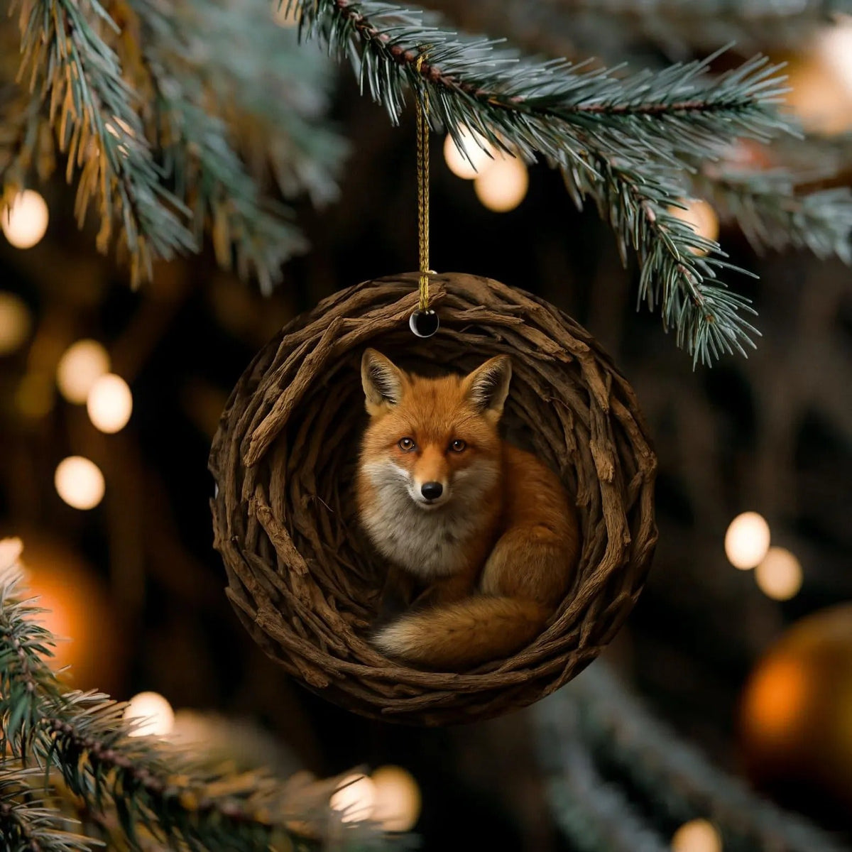 Woodland Friends Christmas Ornament Collection
