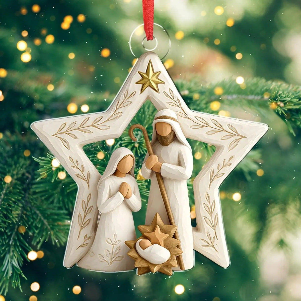 Nativity Jesus Ornament